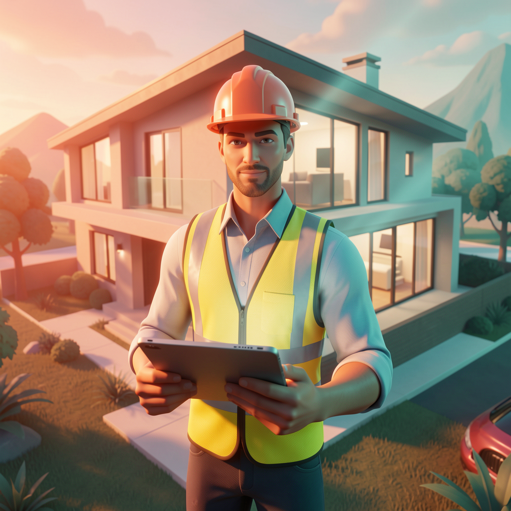 Professional home inspector 3D